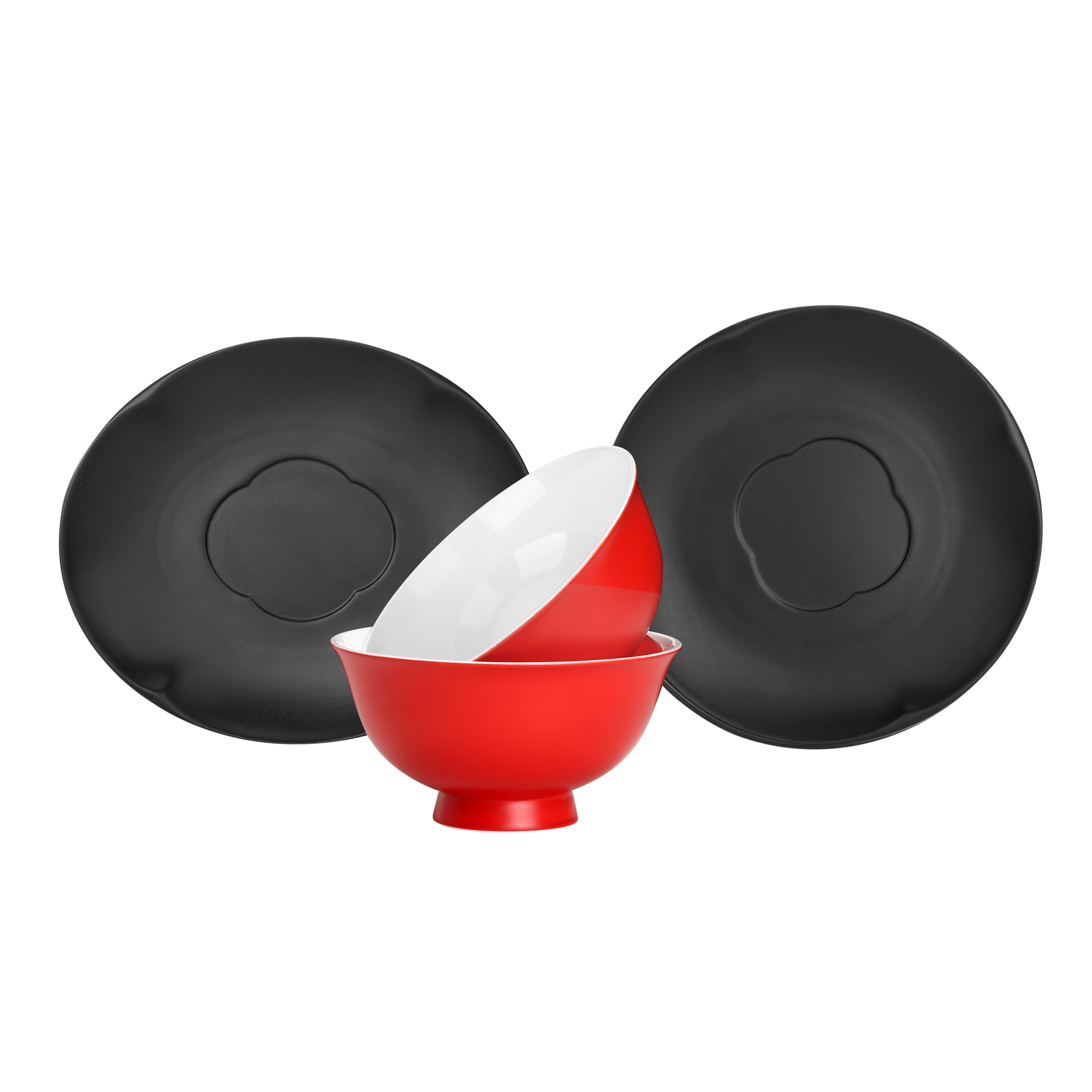 对碗（红/黑）
